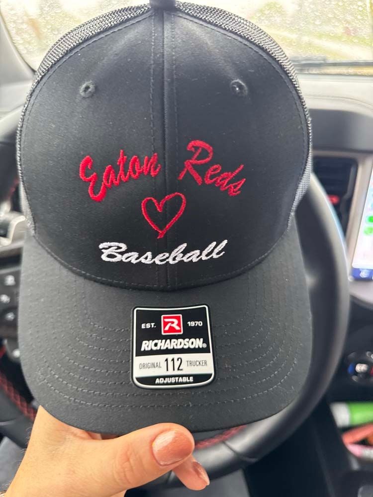 Richardson branded cap options for custom embroidery
